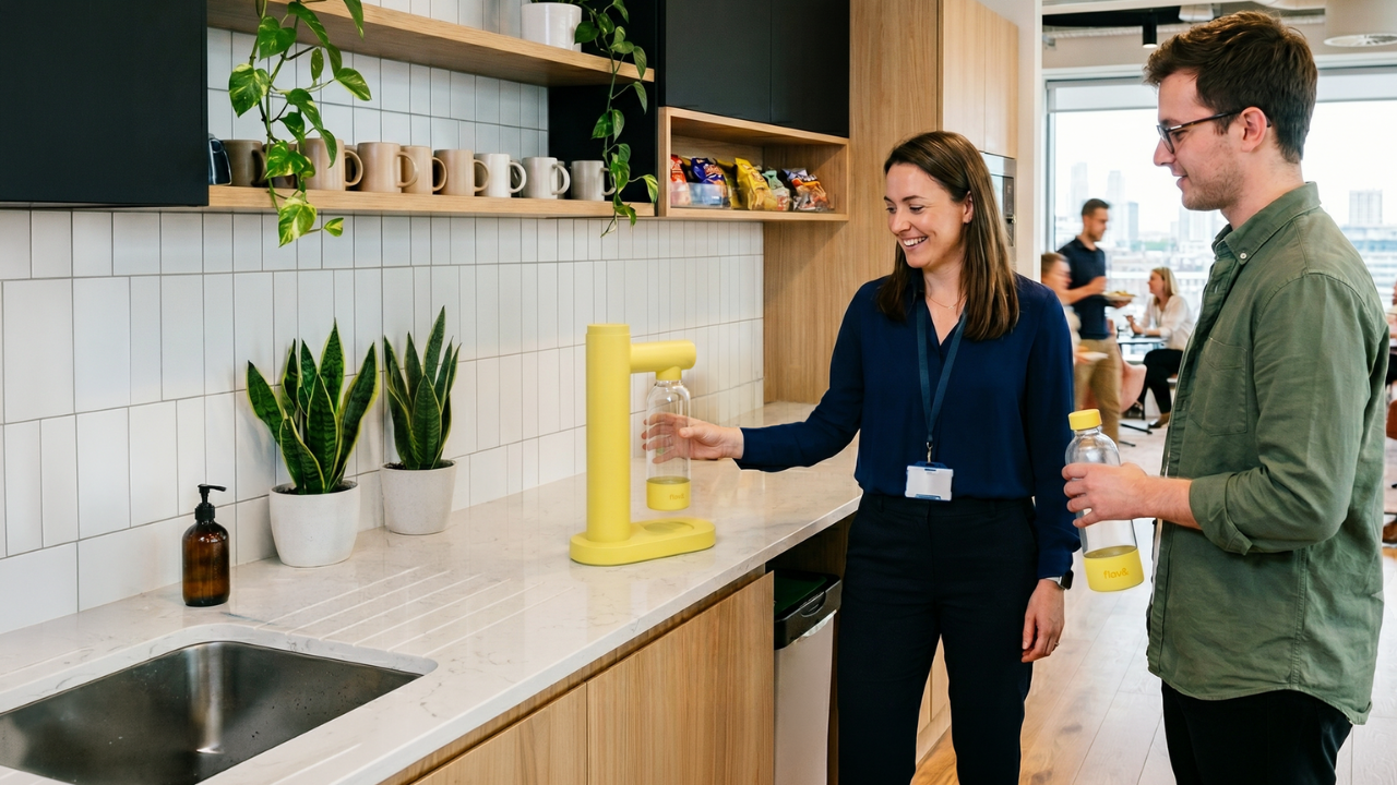 The Smart Office Water Dispenser Alternative: Less Cost, More Sustainability