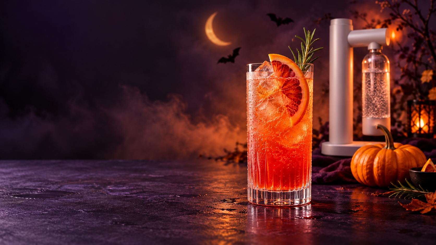 Halloween Drinks with a Kick: Spooky-Delicious Mocktails with Your Sparkling Water Maker!