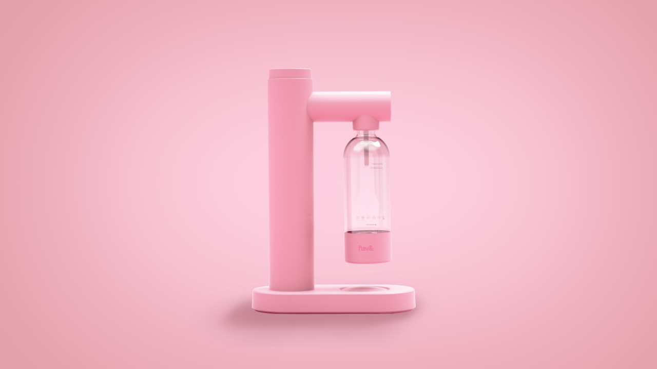 Sparkling Water Syrup Meets High-End Design